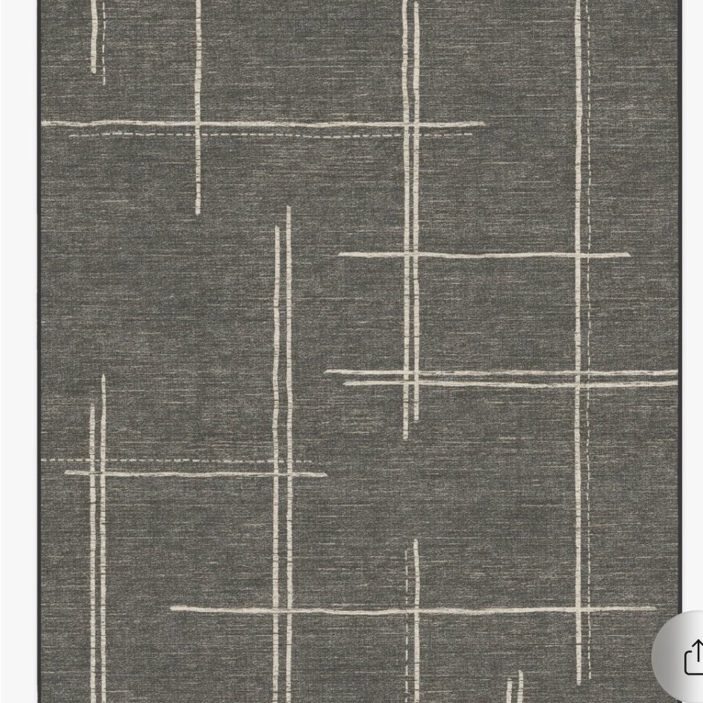 2 Ruggable Runners
Contemporary Gray and Cream Wallpaper 
No Pad/Washable